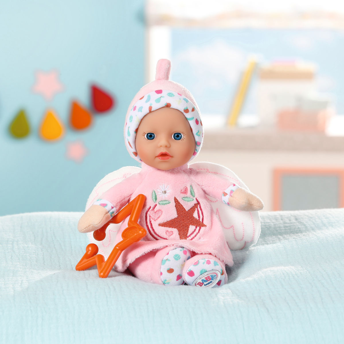 Baby Born Лялька – Рожеве янголятко (18 cm) 